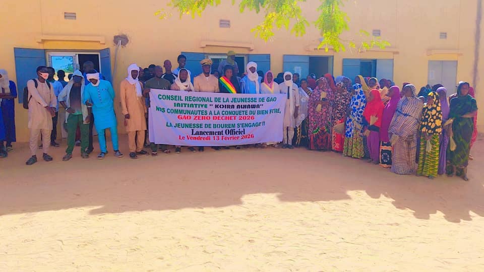 AMÉLIORATION DU CADRE DE VIE : L’initiative Zéro déchet lancé à Gao